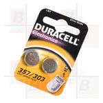 PILA DURACELL WATCH 357-303 1,5V Q/10   Pile per Blister 2