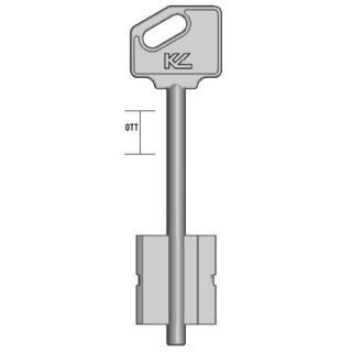 CHIAVE DOPPIA MAPPA 2C15 OTTONE LC , B And B